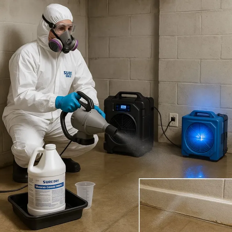 Sanitization and Odor Removal process in Florence-Graham, CA